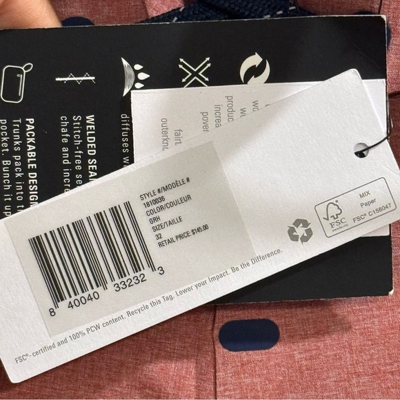 Outerknown Kelly Slater Men’s 32 Apex Trunks Performance Stretch Quick Dry *READ - Picture 7 of 10